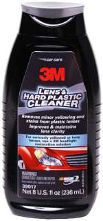  3M 39017 Plastic Cleaner   8 oz. Automotive