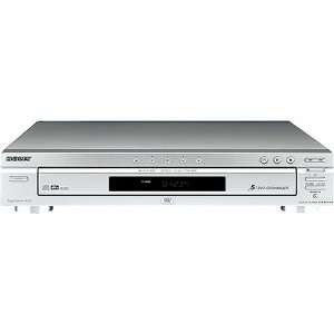   Prigressive Scan 5 Disc DVD/CD Player/Changer Silver Electronics