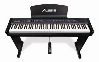 Alesis Cadenza 88 Key Hammer Action Digial Piano w/Sustain Pedal,Rack 