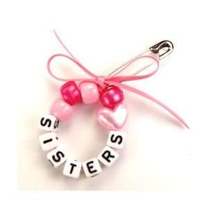    SISTERS Alphabet Bead Swaps, Makes 36 Pins