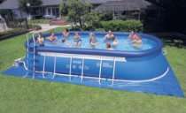 discounted gift certificates   12 x 24 x 48 Ellipse Oval Frame Pool