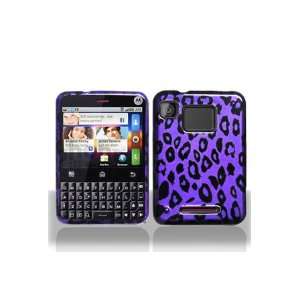   Charm Graphic Case   Purple/Black Leopard Cell Phones & Accessories
