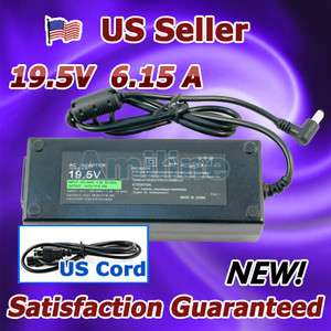   5V 6.15A 120W Laptop Power Cord Charger Adapter Sony VAIO VGP AC19V45