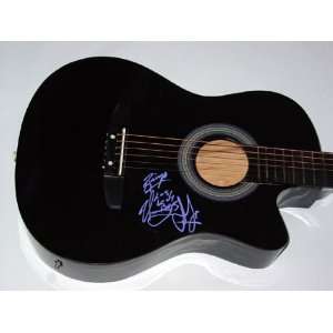   Boys Autographed Signed Acoustic/Electric Guitar 