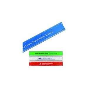  AS7012 Imprinted Plastic 12 Ruler