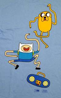 Adventure Time Dance Boombox Cartoon T Shirt Tee  