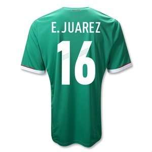  adidas Mexico 11/12 E. JUAREZ Home Soccer Jersey Sports 