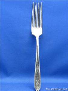 EMPIRE 7 5/8 DINNER FORK Rogers & Bro IS Silverplate  