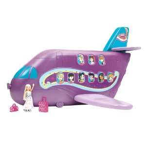  Polly Pocket Polly Tastic Jumbo Jet Playset Toys & Games