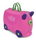   & Doug Trunki Trixie Pink Ride On Childrens Suitcase Luggage NEW