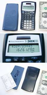 Texas Instruments Scientific Calculator TI 30X iis llS  