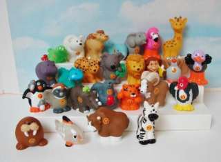 FISHER PRICE LITTLE PEOPLE ALPHABET A Z LETTERS ANIMALS  