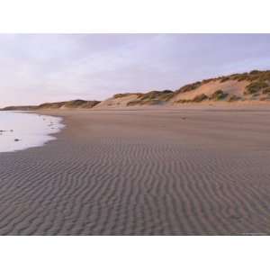  at Alnmouth in Dawn Light with Ripples and Sand Dunes, Near Alnwick 