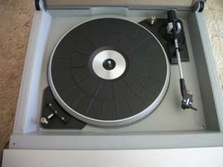   Turntable Double Cassette Player Recorder AM/FM Stereo System ~  
