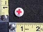Vintage 1921 American Red Cross Pinback Pin / Lapel Pin / Button by J 