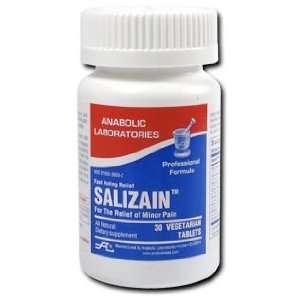Anabolic Laboratories, Salizain Natural Pain Relief 30 vegetarian 