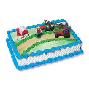   you are purchasing 1 farm cake decorating kit the kit includes animals