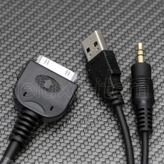 CADILLAC CTS USB 3.5MM INTERFACE CABLE FOR iPOD iPHONE  