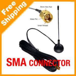 SMA Connector Antenna Car Digital DVB T TV antenna  