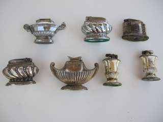 7pc Lot Vintage Table Lighters   Various **  