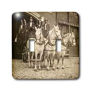  Scenes from the Past Magic Lantern Slides   Vintage Horse Drawn 