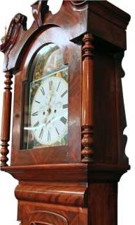 Large Antique Scottish Longcase Grandfather Clock John McRae Inverness 