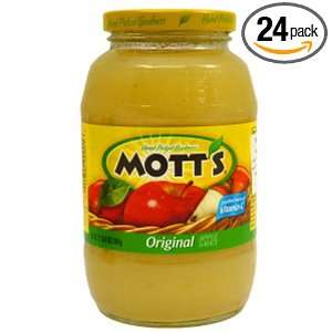Motts Apple Sauce, 16 Ounce Jars (Pack Grocery & Gourmet Food
