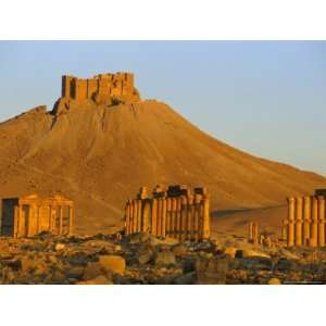  The Archaeological Site and Arab Castle, Palmyra, Unesco 