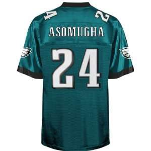 Eagles NFL Jerseys #24 Nnamdi Asomugha Authentic Football GREEN Jersey 