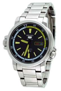   Mens Stainless Steel Rotating Bezel 100M Automatic Watch  