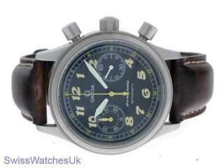 OMEGA DYNAMIC STEEL CHRONO AUTOMATIC WATCH Shipped from London,UK 