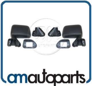   Pickup Truck Manual Side View Mirrors Left & Right Pair Set  