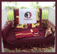 NEW baby crib bedding set mw FLORIDA STATE FSU fabric  