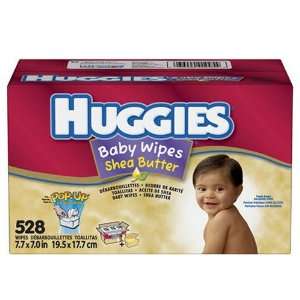 Huggies Baby Wipes in Pop Up Tub, Shea Butter, 176 Count Tubs (Pack of 