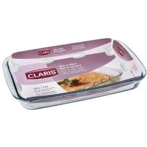   16536 Claris 3.0 Quart Rectangle Baking Dish Glass