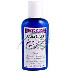 Daily Care Baking Soda Toothpowder, Anise, 2 oz (56g), From Eco Dent