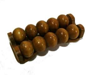 Vintage Wooden Body Massager Hand Roller Therapy Relaxing  