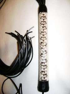 Python Rubber Flogger, Whip Floggers Crop Cane Paddle  