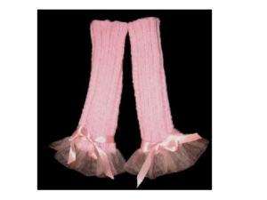 ODOD Boutique Tulle Ballet Knit Legwarmers Leg Warmers  