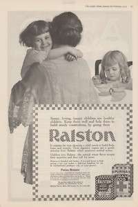 1919 AD Ralston Purina Branzos Wheat & Barley  