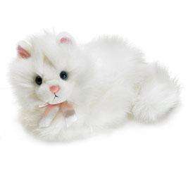 Plush Stuffed Toy FLUFFY CAT Adorable So Soft Kitten 12 NEW  