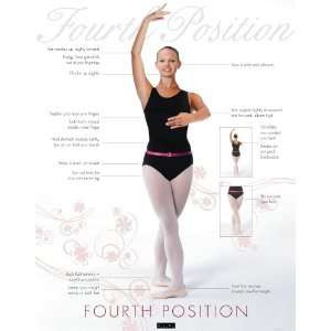  Dance Poster   Ballet Fourth Position From Releve