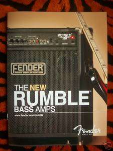   RUMBLE BASS GUITAR AMP GUIDE 350 150 75 30 WITH AMPLIFIER SPECS