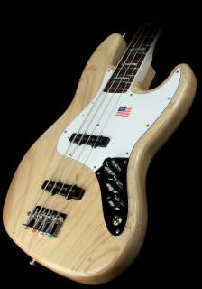   American Vintage 75 Jazz Bass J Bass Electric Guitar Natural  