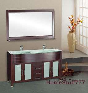 60 Contemporary Bathroom Vanity Bath Cabinet Set 8901  