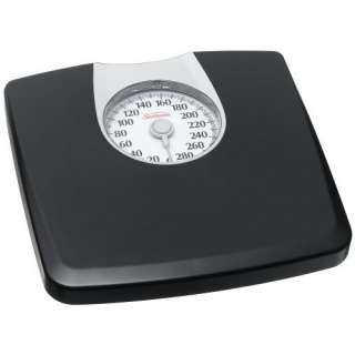   Precision Dial Black Weight Bathroom Scale Up to 300 lbs NEW  