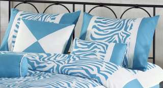   Safari Zebra Soft Microfiber Comforter Set Bed in a bag Twin  