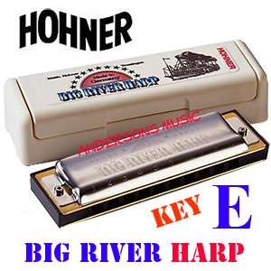 Big River Harp Hohner Harmonica Key of E (free mini)  
