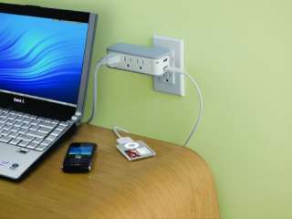Belkin Mini Surge Protector Dual USB Charger 722868649992  