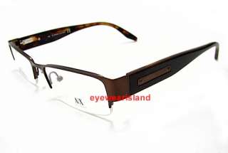 Armani Exchange AX 141 AX141 Y0Q Eyeglasses Brown Optical Frame  